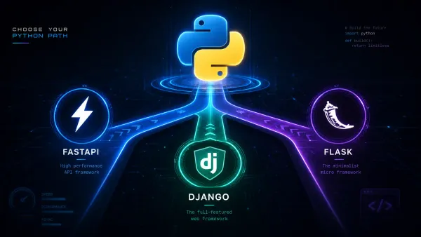 Python Backend Frameworks in 2026: FastAPI, Django, and Flask Compared for Modern Web Apps